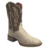 Фото #2 товара Dan Post Boots Brutus Snake Square Toe Cowboy Mens Beige, Brown Casual Boots DP