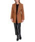 Фото #4 товара Women's Doubled-Faced Wool Blend Wrap Coat