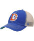 Men's Royal, Natural Denver Broncos Legacy Trawler Trucker Clean Up Snapback Hat