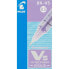 Фото #3 товара Ручка с жидкими чернилами PILOT V-5 Hi-Tecpoint Фиолетовая 0,3 мм (12 штук)
