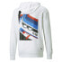 Puma Bmw M Motorsport Statement Pullover Hoodie Mens White Casual Outerwear 5333