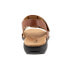 Фото #6 товара Trotters Tiki Laser T2322-215 Womens Brown Leather Strap Sandals Shoes