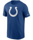 Фото #2 товара Men's Royal Indianapolis Colts Primary Logo T-shirt