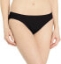 Seafolly Women's 175802 Inka Rib Black Hipster Bikini Bottom Size 12