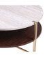Фото #5 товара Valera Round Faux Marble Cocktail Table