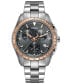 ფოტო #1 პროდუქტის Men's Swiss Chronograph Hyperchrome Stainless Steel Bracelet Watch 44.9mm