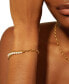 Cultured Freshwater Pearl (5mm) Triple & Single Link Bracelet in Gold Vermeil, Created for Macy's