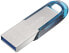 SanDisk Ultra Flair - 64 GB - USB Type-A - 3.2 Gen 1 (3.1 Gen 1) - 150 MB/s - Capless - Blue - Silver