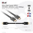 Фото #3 товара Кабель HDMI Club 3D Ultra High Speed 4K120Hz - 8K60Hz 48Gbps 4 м/13.12 фт 26AWG - HDMI Type A (стандартный) - HDMI Type A (стандартный) - черный