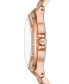 ფოტო #2 პროდუქტის Women's Lennox Quartz Three-Hand Rose Gold-Tone Stainless Steel Watch 37mm