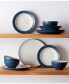 Фото #3 товара Colorwave Coupe 12-Piece Dinnerware Set, Service for 4, Created for Macy's