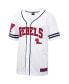 Men's White and Navy Ole Miss Rebels Free Spirited Baseball Jersey