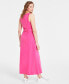 Фото #3 товара Платье длинное с поясом On 34th для женщин