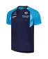 ფოტო #3 პროდუქტის Men's Navy, Light Blue Williams Racing 2023 Training Jersey