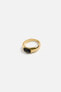 CONTRAST SIGNET RING