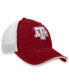 Фото #4 товара Women's Maroon, White Texas A&M Aggies Radiant Trucker Snapback Hat