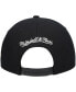 Фото #4 товара Бейсболка Mitchell&Ness мужская черная New Orleans Pelicans Hardwood Classics Script 2.0 Snapback Hat