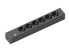 Фото #1 товара Bachmann 420.0018 - 2 m - 6 AC outlet(s) - indoor - Black - Plastic - 53 mm