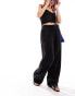 Nobody's Child Shona wide leg trouser in black