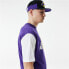 Men’s Short Sleeve T-Shirt New Era NBA Colour Insert LA Lakers Purple