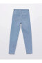 Фото #21 товара Lcw Jeans Kadın Yüksek Bel Slim Fit Jean Pantolon
