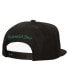 Men's Black Boston Celtics Shattered Snapback Hat