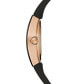 ფოტო #2 პროდუქტის Women's Latin Grammy Black Silicone Strap Watch 30.5mm