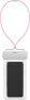 Baseus BASEUS LETS SLIP UNIVERSAL WATERPROOF CASE WHITE/PINK