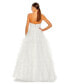 ფოტო #2 პროდუქტის Women's Bustier Tulle Tiered Ballgown