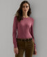 ფოტო #1 პროდუქტის Petite Slim-Fit Crewneck Sweater