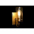 Настенный светильник DKD Home Decor Стеклянный Позолоченный Металл Прозрачный 220 V 50 W (13 x 17 x 27 cm)