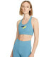 Фото #2 товара Топ спортивный Nike Бра для женщин с логотипом Racerback Medium Impact, размер Large