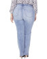 Фото #2 товара Nydj Plus Marilyn Biscayne Straight Leg Jean Women's