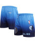 ფოტო #1 პროდუქტის Men's Navy, Light Blue Memphis Grizzlies Ombre Mesh Shorts