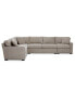 Фото #8 товара Radley 5-Pc. Fabric Sectional Sofa, Created for Macy's