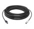 Фото #1 товара Logitech GROUP 15m Extender Cable - 15 m - 6-p Mini-DIN - 6-p Mini-DIN - Male - Male - Black