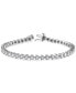 ფოტო #3 პროდუქტის Diamond Tennis Bracelet (2-3/8 ct. t.w.) in 10k White Gold