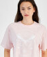 ფოტო #2 პროდუქტის Juniors' Butterfly Celestial Graphic-Print Tee