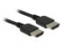 Delock 85217 - 2 m - HDMI Type A (Standard) - HDMI Type A (Standard) - 18 Gbit/s - Audio Return Channel (ARC) - Black