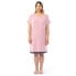 Фото #1 товара Fruit of the Loom Soft and Breathable Pajama Sleepshirt Womens 2X Pink Polyester