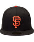 Men's Black San Francisco Giants 2002 World Series Wool 59FIFTY Fitted Hat