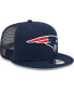 Фото #3 товара Бейсболка для мальчиков New Era New England Patriots navy Trucker 9FIFTY Snapback Hat