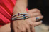 Romantic silver bracelet with a blue heart Tesori SAVB12