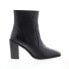 Фото #1 товара Diba True Mind Reeder 54405 Womens Black Leather Ankle & Booties Boots