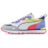 Фото #3 товара Puma Rider Fv "Future Vintage" Lace Up Mens White Sneakers Casual Shoes 3876720