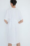 Фото #3 товара MAMA Linen-blend Tunic Dress