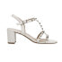 VANELi Midge Studded Block Heels Womens White Casual Sandals MIDGE-310911 9.5, 9.5 M - фото #1