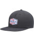 ფოტო #5 პროდუქტის Men's Charcoal Layover Snapback Hat