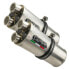 GPR EXCLUSIVE Aprilia SL/Falco 1000 2000-2004 not homologated muffler With Link Pipe Steel / Steel, Not Homologated - фото #2