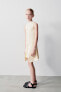 Фото #5 товара Трикотажное платье с накладной деталью ZARA